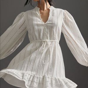 White Eyelet -Worn once to select event